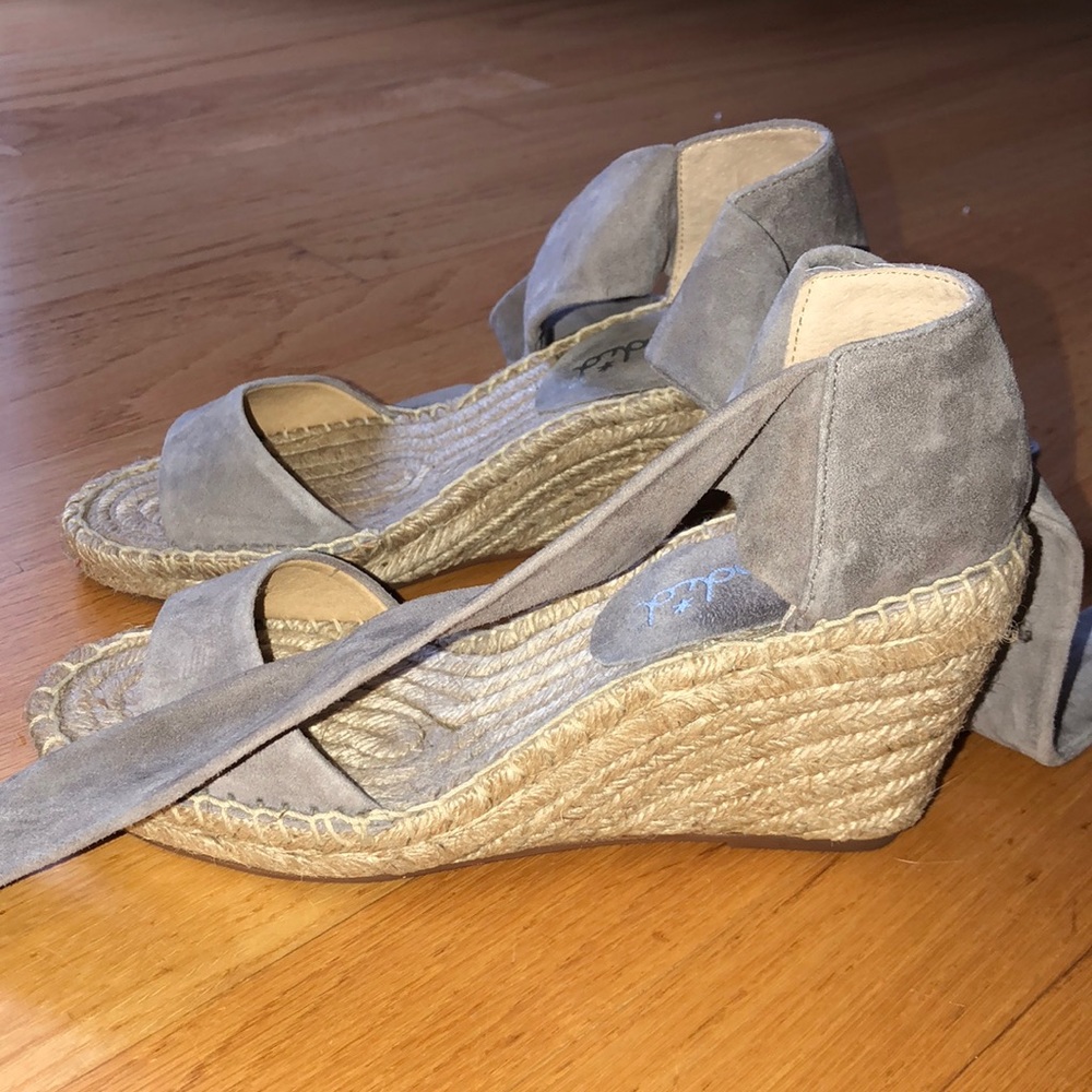 Espadrille wedge sandals